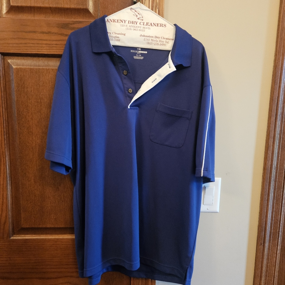 Men's Blue Polo Shirt